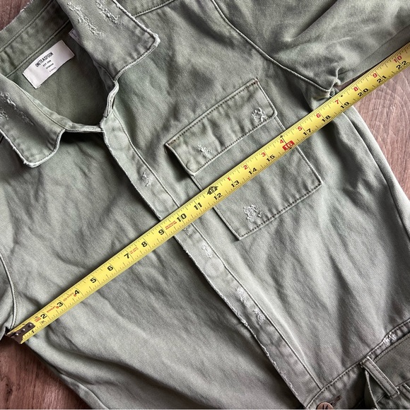 One Teaspoon Green distressed belted jump suit excellent like new condition XS - Picture 15 of 16